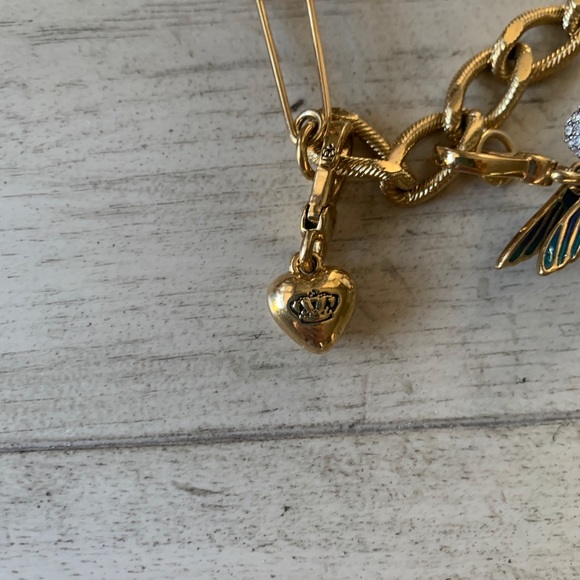 Juicy couture charm bracelet with two charms - Picture 3 of 5